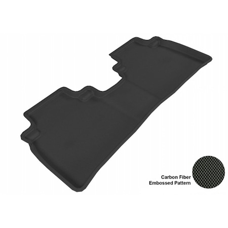 3D Maxpider NISSAN MURANO 2009-2014 KAGU BLACK R2 Floor Mat L1NS01821509